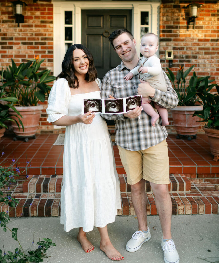 Tampa Pregnancy Announcement Photos